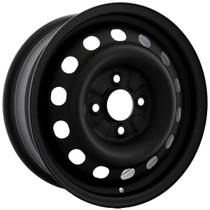 Envy Wheels – NX4 STEEL WHEEL – Black – 15″x6″ 47mm – All weather Wheels – NX41546